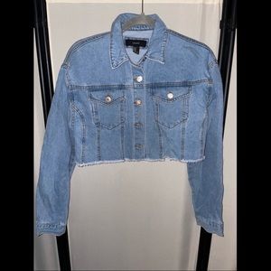 Forever 21 Cropped Jean Jacket